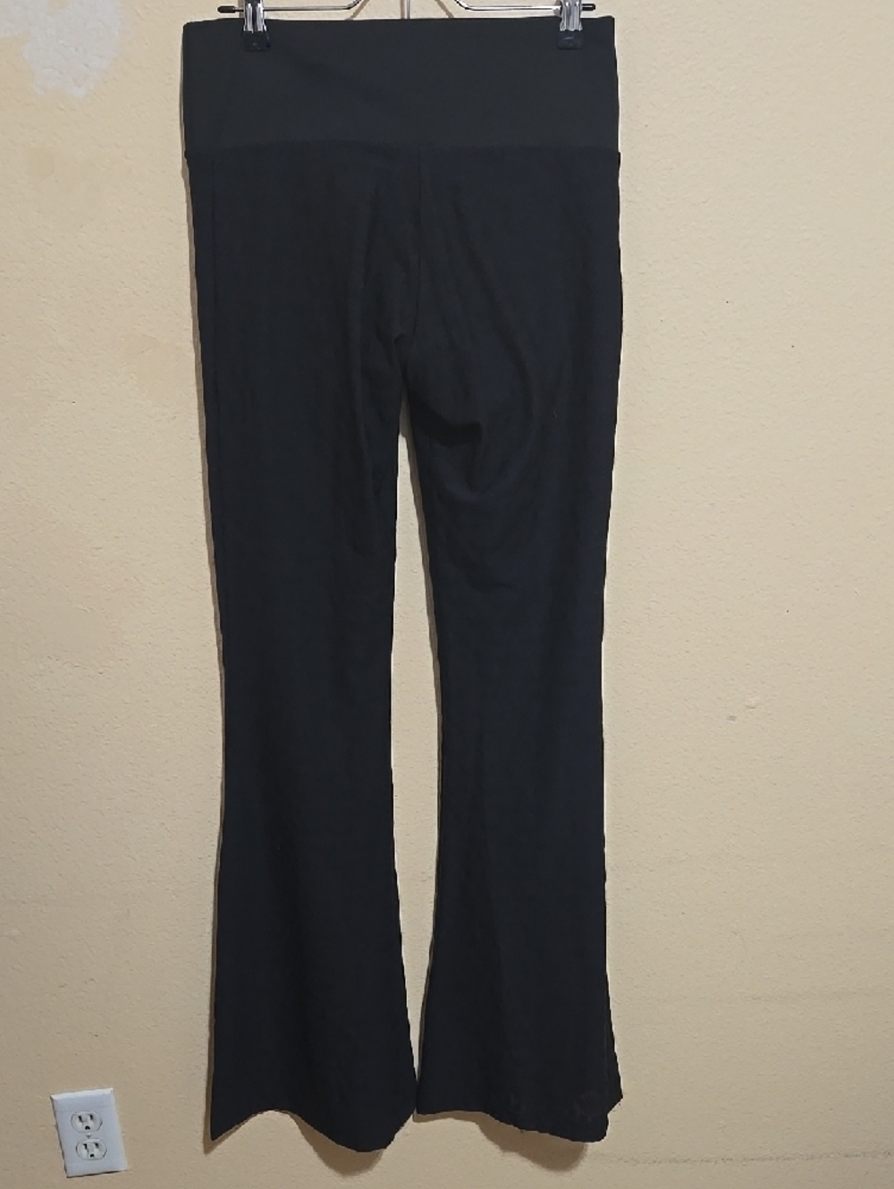 adidas Black Lace-Pattern Flare Pants - Picture 4 of 6